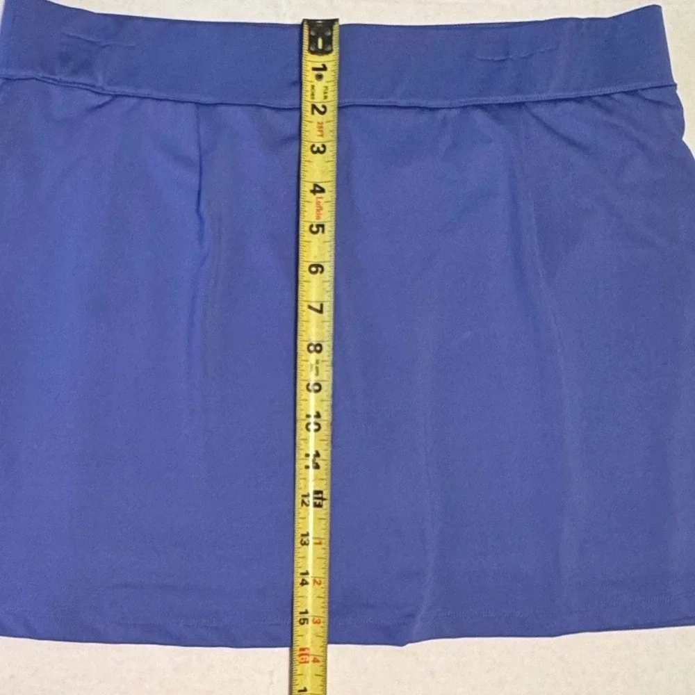 IZOD Golf Skort Womens Large Blue Athletic Activewear Mini Skirt Preppy‎ Shorts